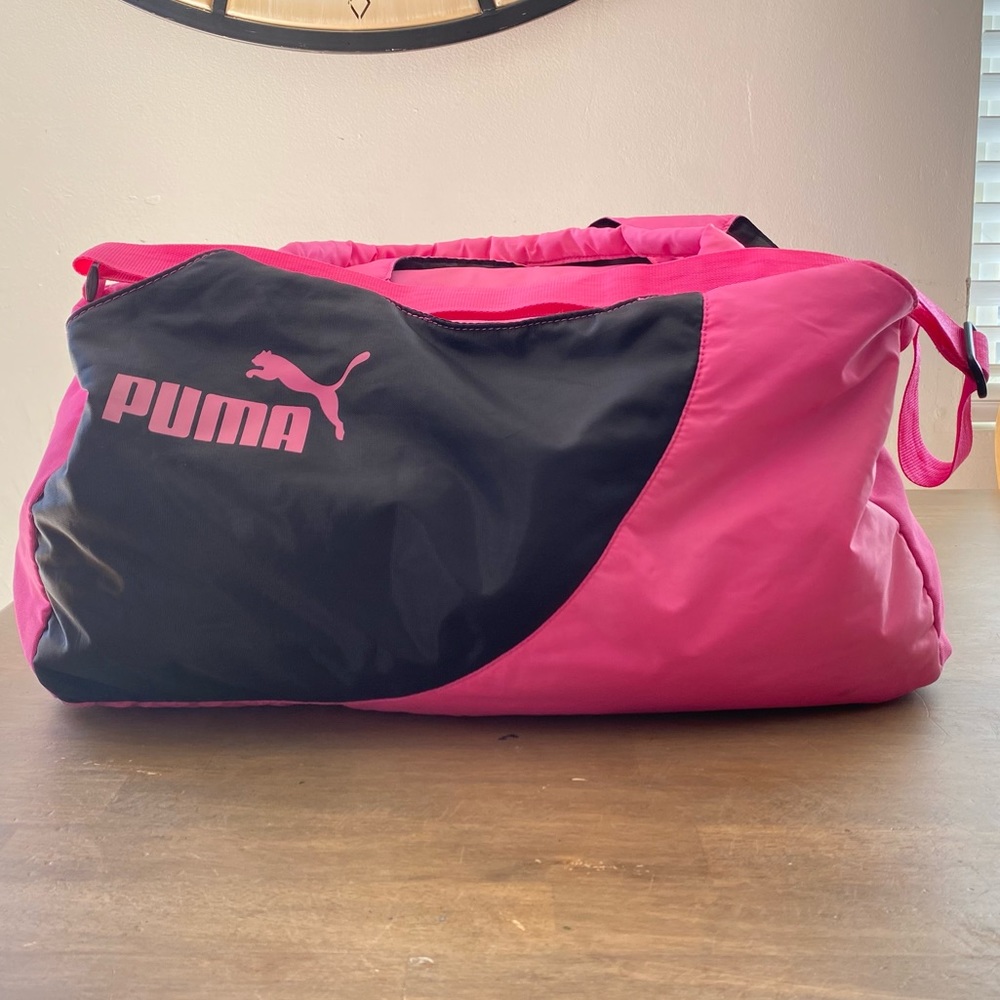 Unisex Puma Pink Gym Bag